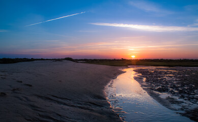 Sunrise at Armona Island, Portugal