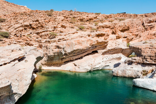 Arabia, Sultanate Of Oman, Wadi Bani Khalid