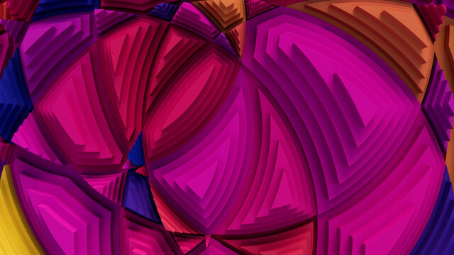 Multicolored Tech Background with a Geometric 3D Structure. Vibrant, Stepped design with Extruded Futuristic Forms. 3D Render.