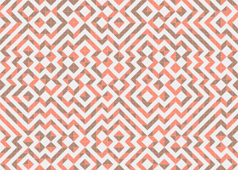 Abstract Geometric Pattern generative computational art illustration