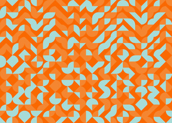 Abstract Geometric Pattern generative computational art illustration