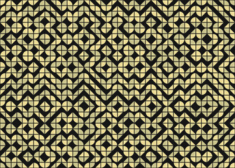 Abstract Geometric Pattern generative computational art illustration