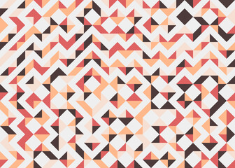 Obraz premium Abstract Geometric Pattern generative computational art illustration