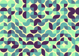 Abstract Geometric Pattern generative computational art illustration