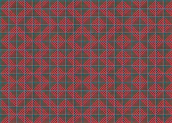 Obraz premium Abstract Geometric Pattern generative computational art illustration