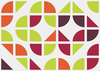 Abstract Geometric Pattern generative computational art illustration