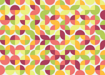 Abstract Geometric Pattern generative computational art illustration