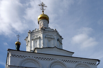 Fototapeta na wymiar Ryazan, Russia - September, 2020: Boris and Gleb Cathedral