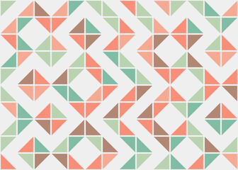 Abstract Geometric Pattern generative computational art illustration