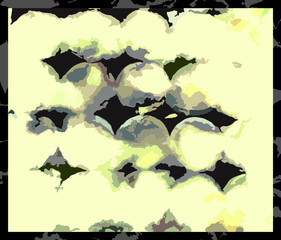 Abstract background in pastel shades and dark spots - burning paper. Vintage background for textiles, wallpaper, scrapbooking, camouflage, backgrounds and textures, prints and fabric products, etc.