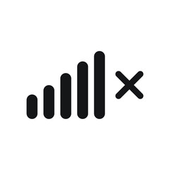 Obraz premium Volume Off symbol