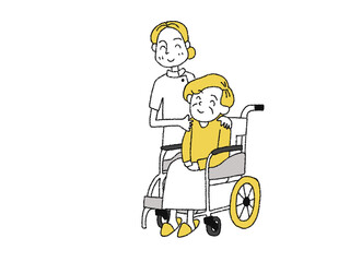 介護・医療系のイラスト