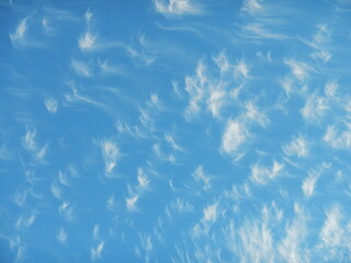 blue sky with clouds