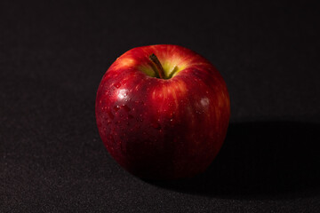a fresh delicious red apple