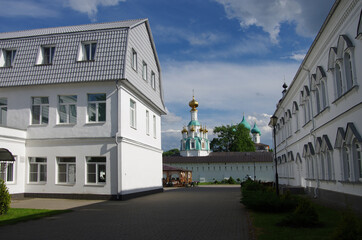 Yaroslavl, Russia - May, 2021: Vvedenskiy Tolga Convent - the convent of the Yaroslavl diocese