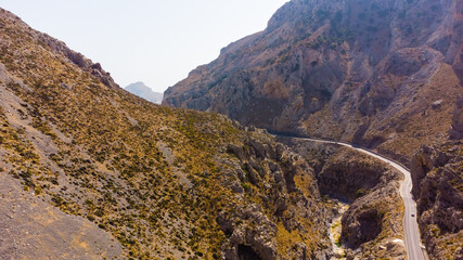 Great mountain landscape. Greece, Crete