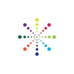 Community, network and social icon design template