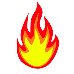 simple fire vector