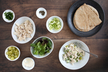 Making a Chicken Salad Sandwich