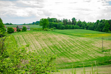 pole pola wieś wioska sielsko farma obszar wiejski warmia mazury warmińsko-mazurskie
