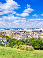 Naklejka premium 郊外の住宅地 東京