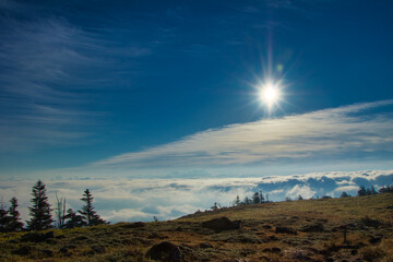 Unused Uhsu Japan from the summit of Yatsugatake twins