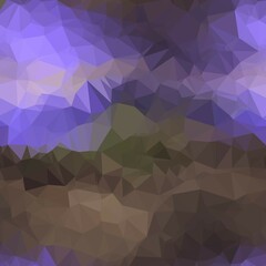 Seamless triangle pattern for surface pattern and print. High quality illustration. Colored wavy vivid trendy gradient swatch. Funky hipster contemporary graphic tile for background or textile.