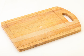 Wooden board for cutting in the kinchen