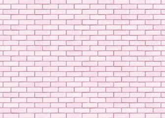 Light pink brick wall texture background.Abstract wallpaper.