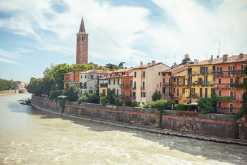 panorama of the old town country