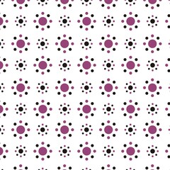 polka dot pattern background wallpaper vector illustration