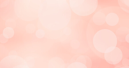 Abstract pink background  with bokeh lights.  Valentine's day or Mother's day concept.  Empty space for text