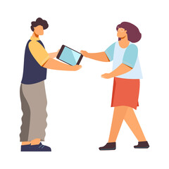 Obraz premium Electronics Store Icon