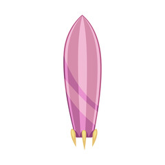 Surfboard Cartoon Illustration