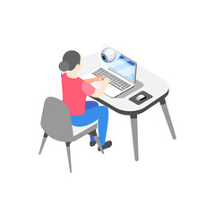 Fototapeta premium Internet Privacy Concept