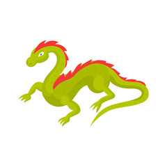 Dragon Isometric Illustration