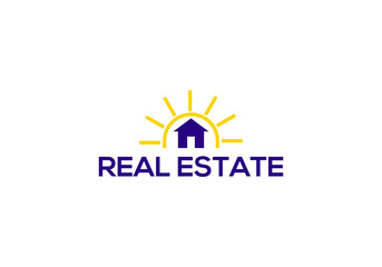 Real estate logo design and construction .home housing building logo design