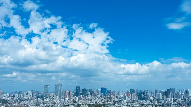 4K・東京風景・タイムラプス