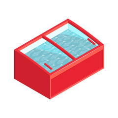 Supermarket Fridge Icon