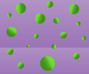 green ball gradient abstract background texture design