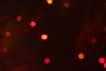 Bright colorful abstract bokeh circles for background use