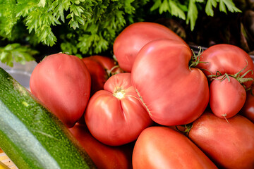 Assorted vegetables straight from the farm to restaurant