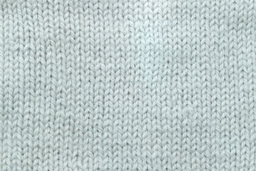 メリヤス編み　グレー