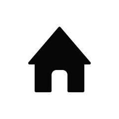 Home icon vector. House sign