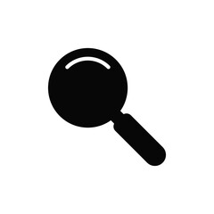 Loupe icon vector. Magnifier sign