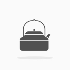 Pot icon.Glyph or Solid style. Enjoy this icon for your project.