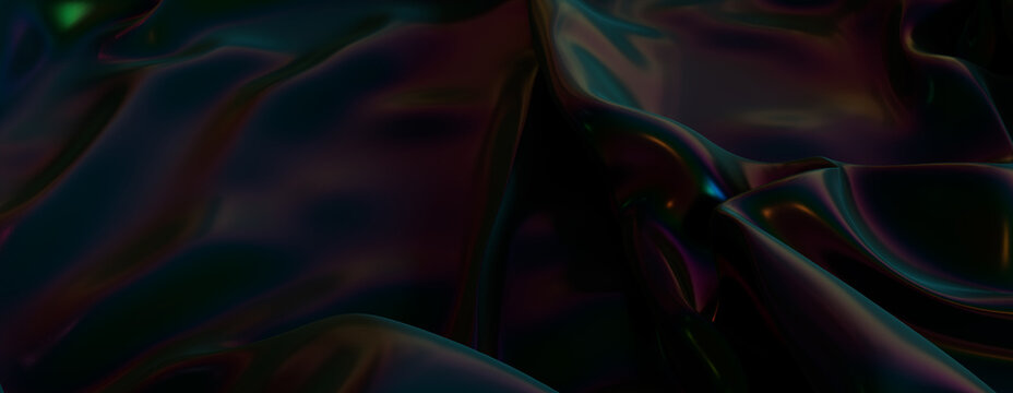 Dark Wallpaper with Iridescent Highlights.