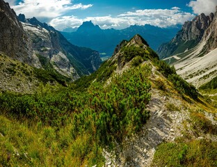 Fototapeta na wymiar Dolomites landscape, Italy 