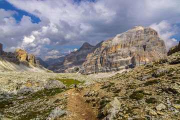 Dolomites, Rifugio Lagazuoi area