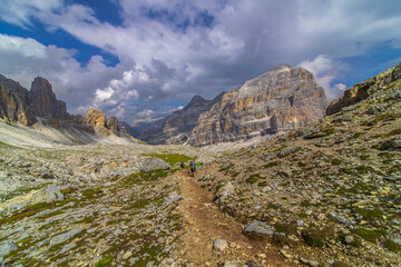 Dolomites, Rifugio Lagazuoi area
